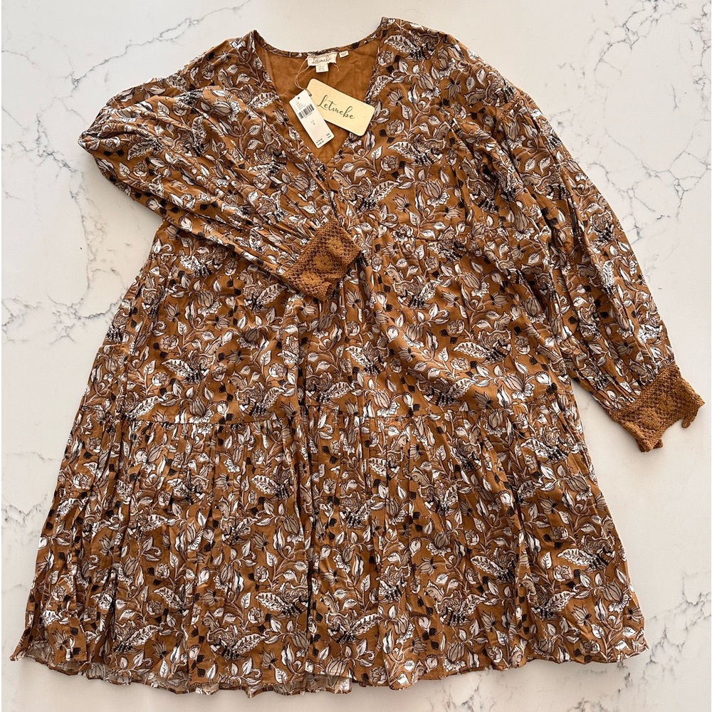 NWT ANTHROPOLOGIE LET ME BE JEMMA TUNIC DRESS